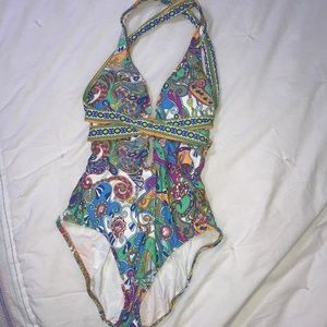 New Trina Turk one piece swim